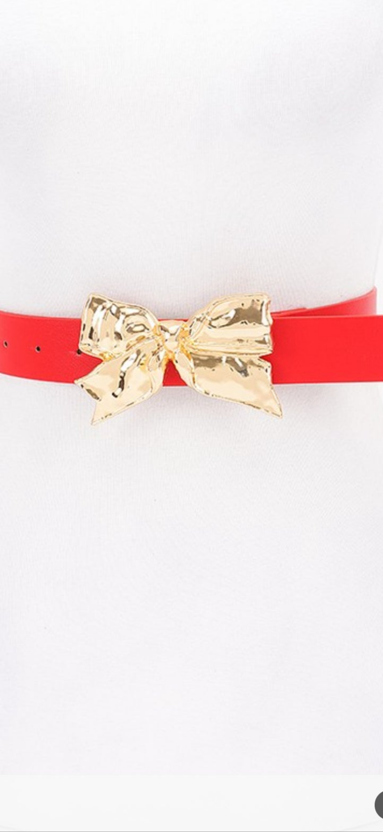 Bow belt one size
