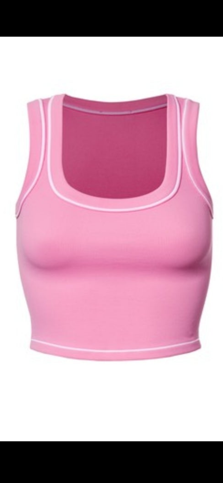 Pink basic one size