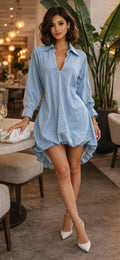 Denim dress