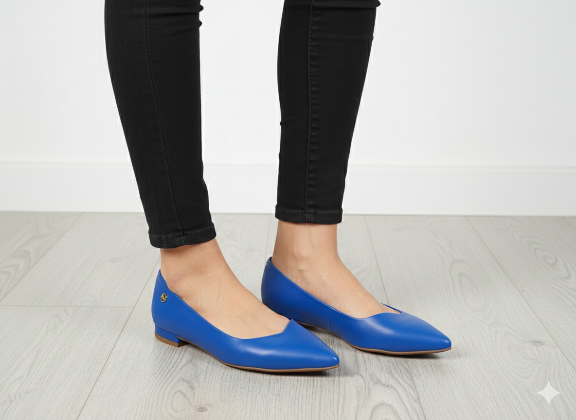 Vizzano flat azul royal