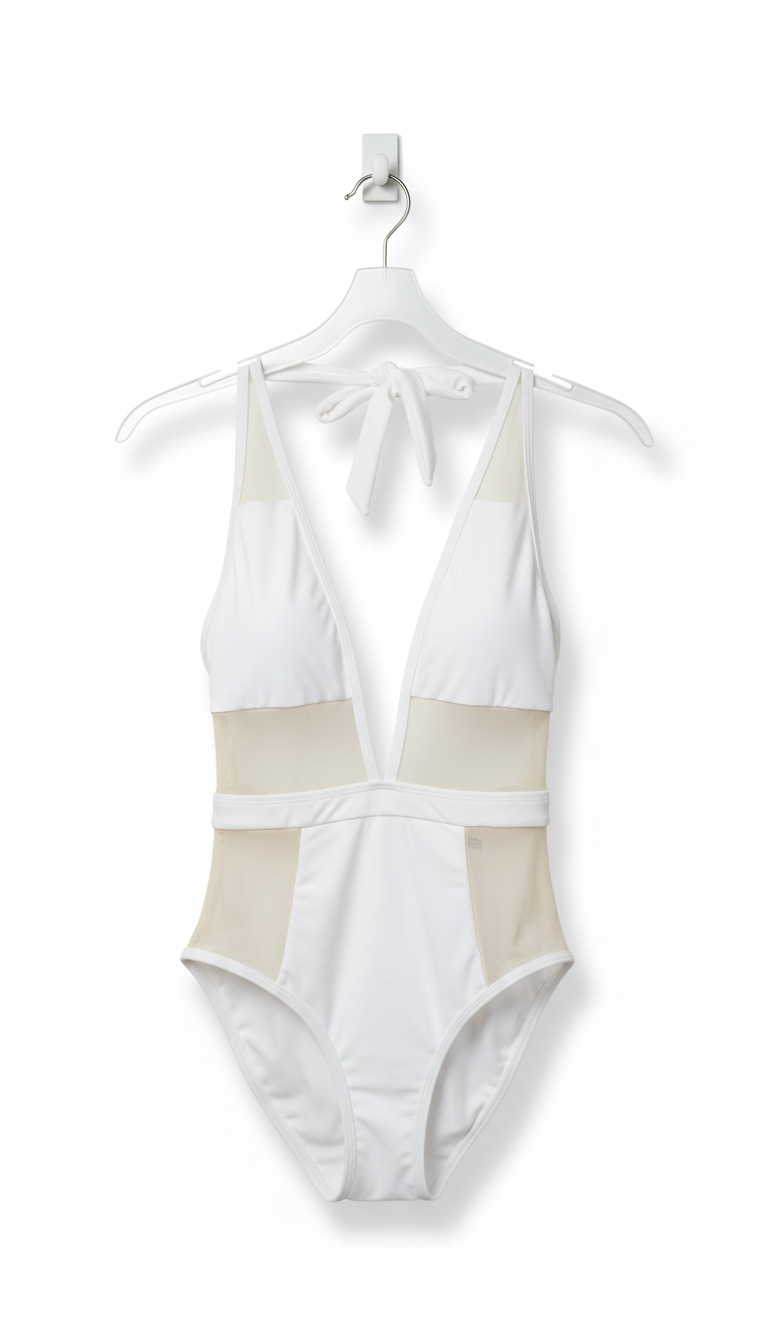 White swinsuit