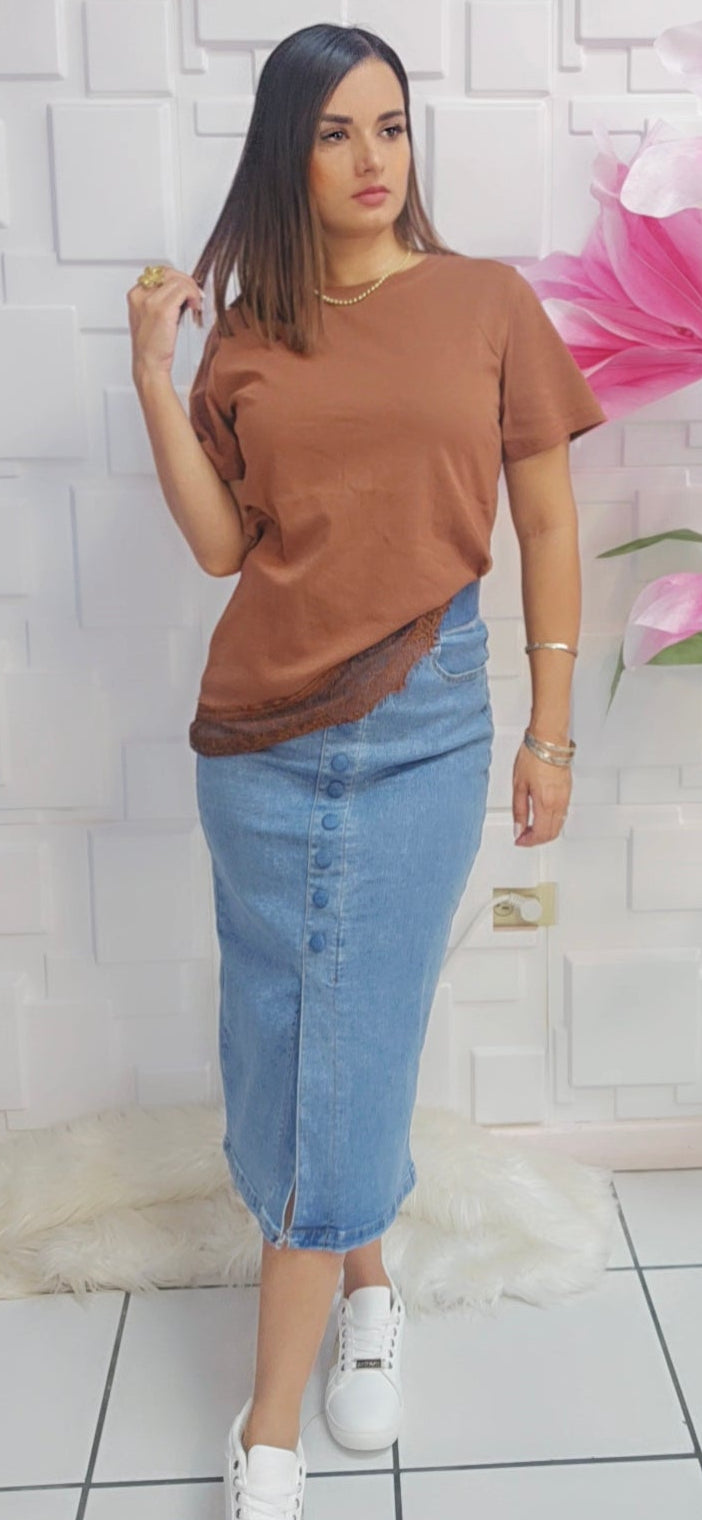 Lace tshirt