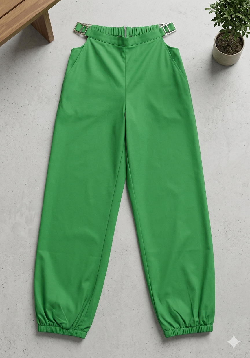 Green jogger