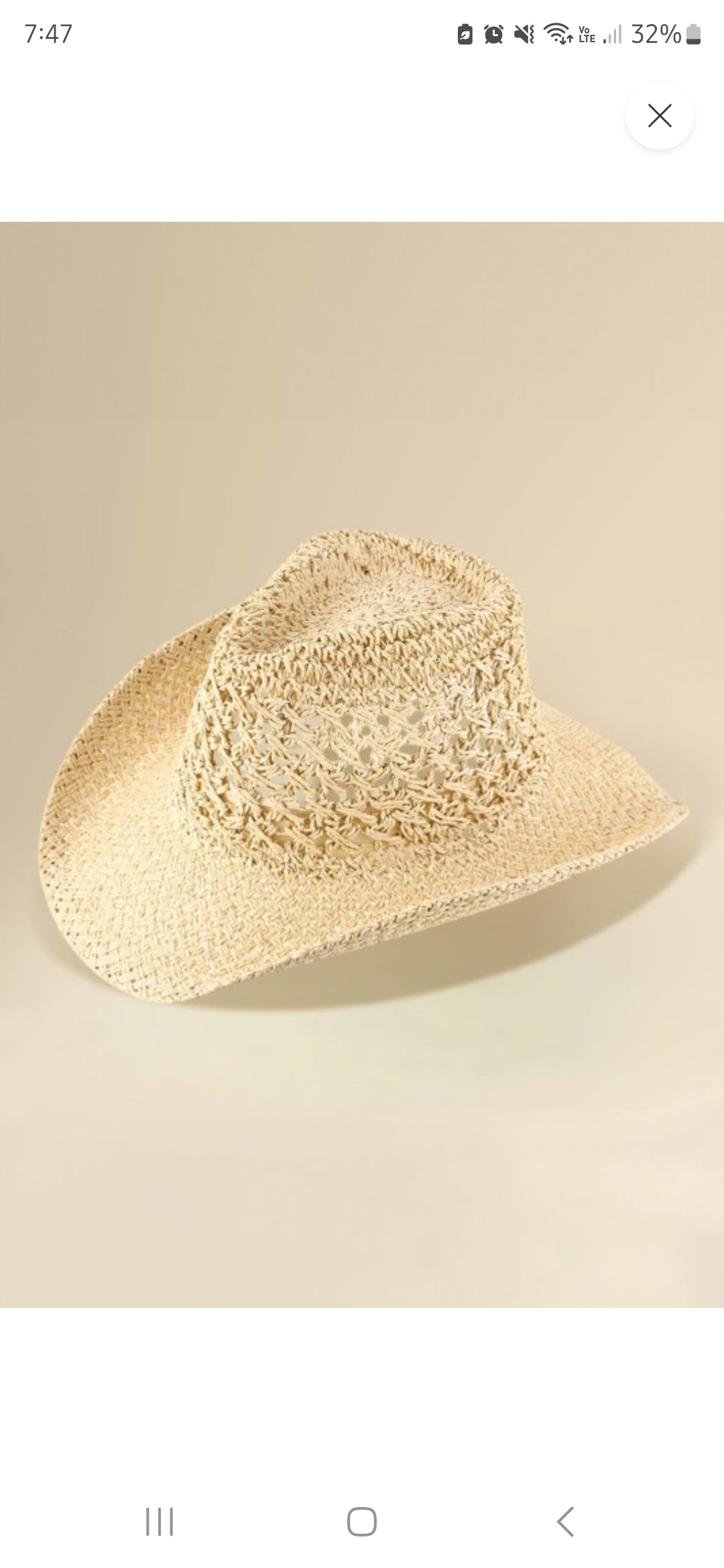 Summer fedora
