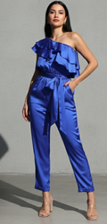 Isabel satin jumpsuit