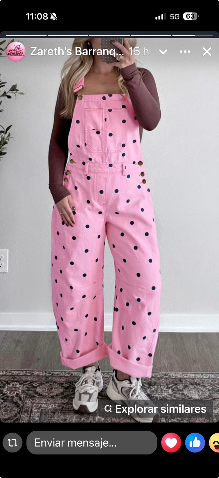 Polka pink
