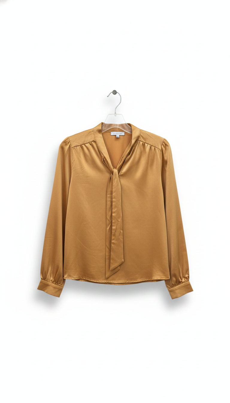 Camisa satinada