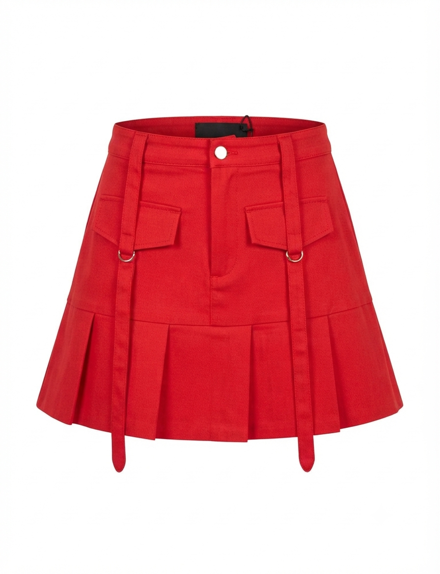 Red skirt