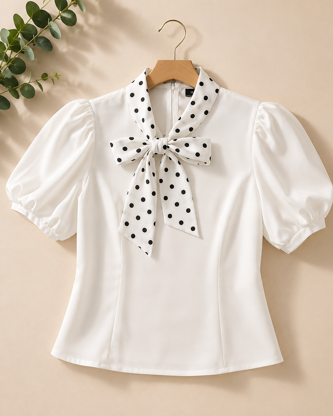 Polka bow top