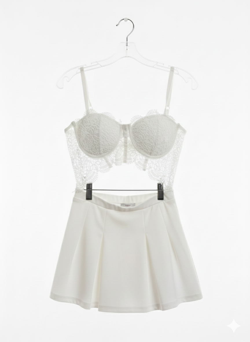 White romper