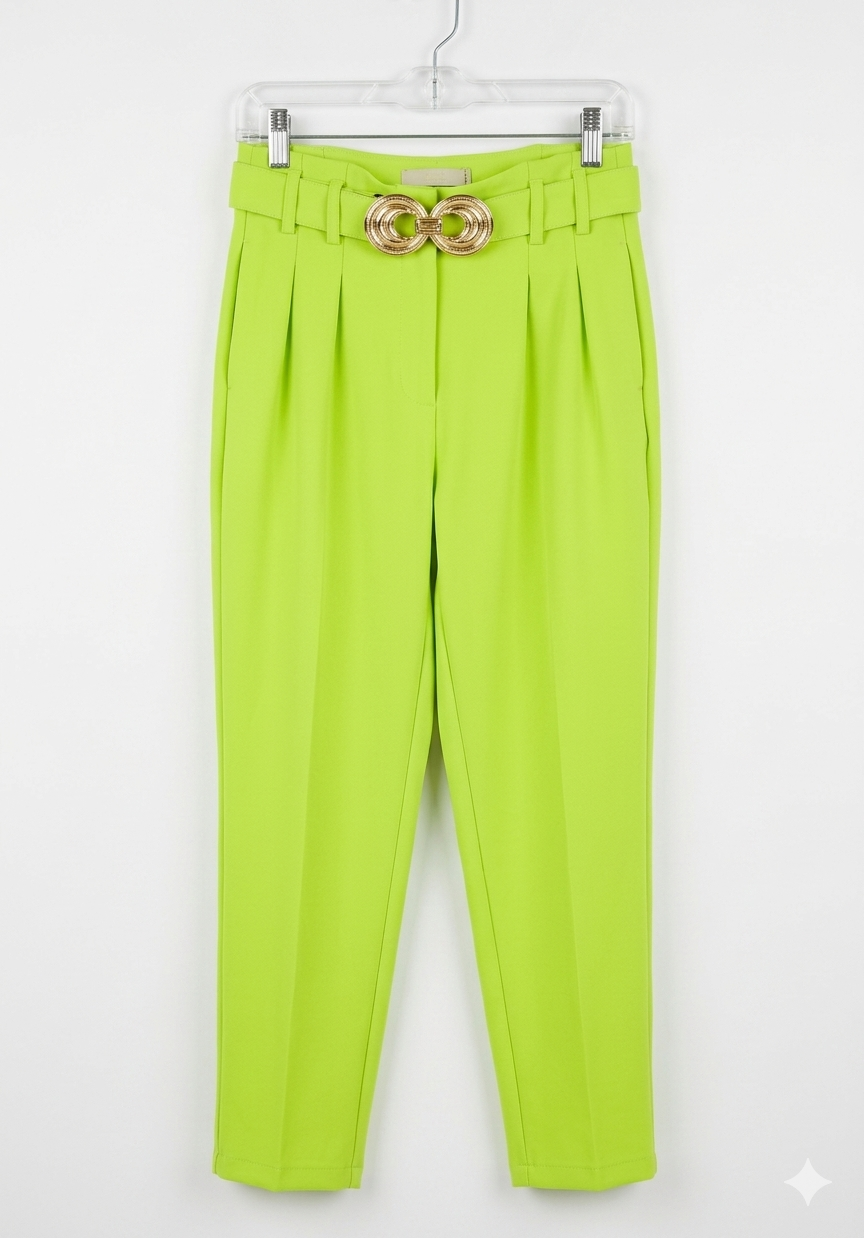 Green pant