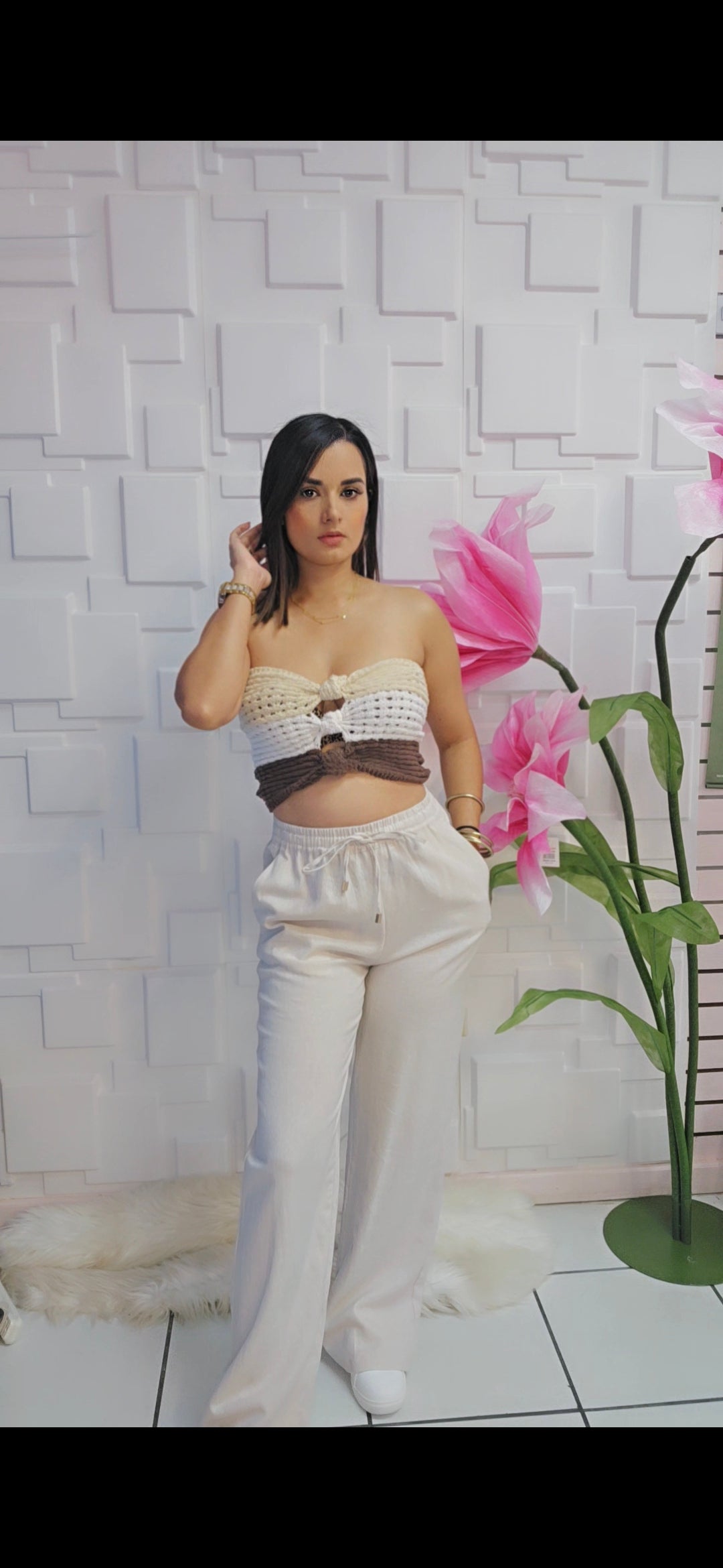 Tricolor top