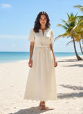 Beige maxidress