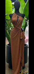 Brown dress