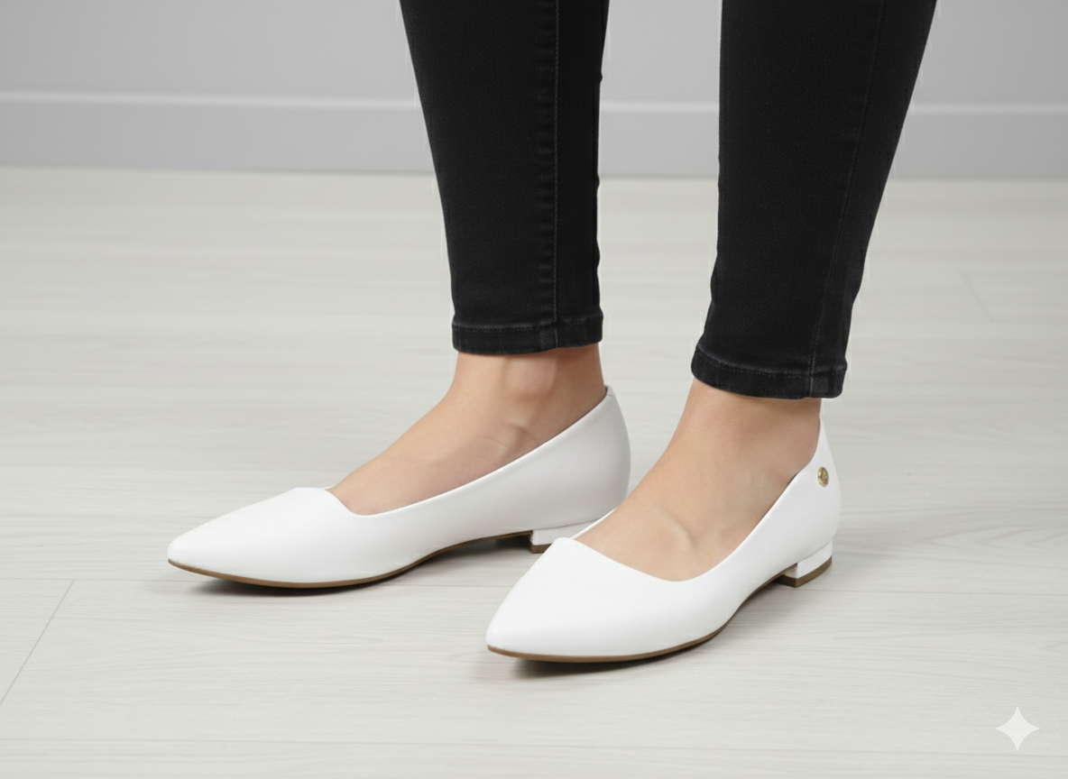 Vizzano flat blanco