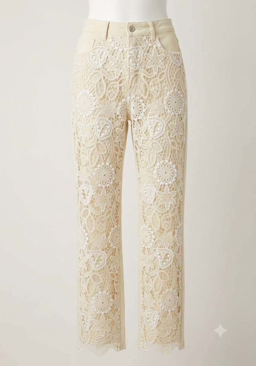 Chrochet jeans