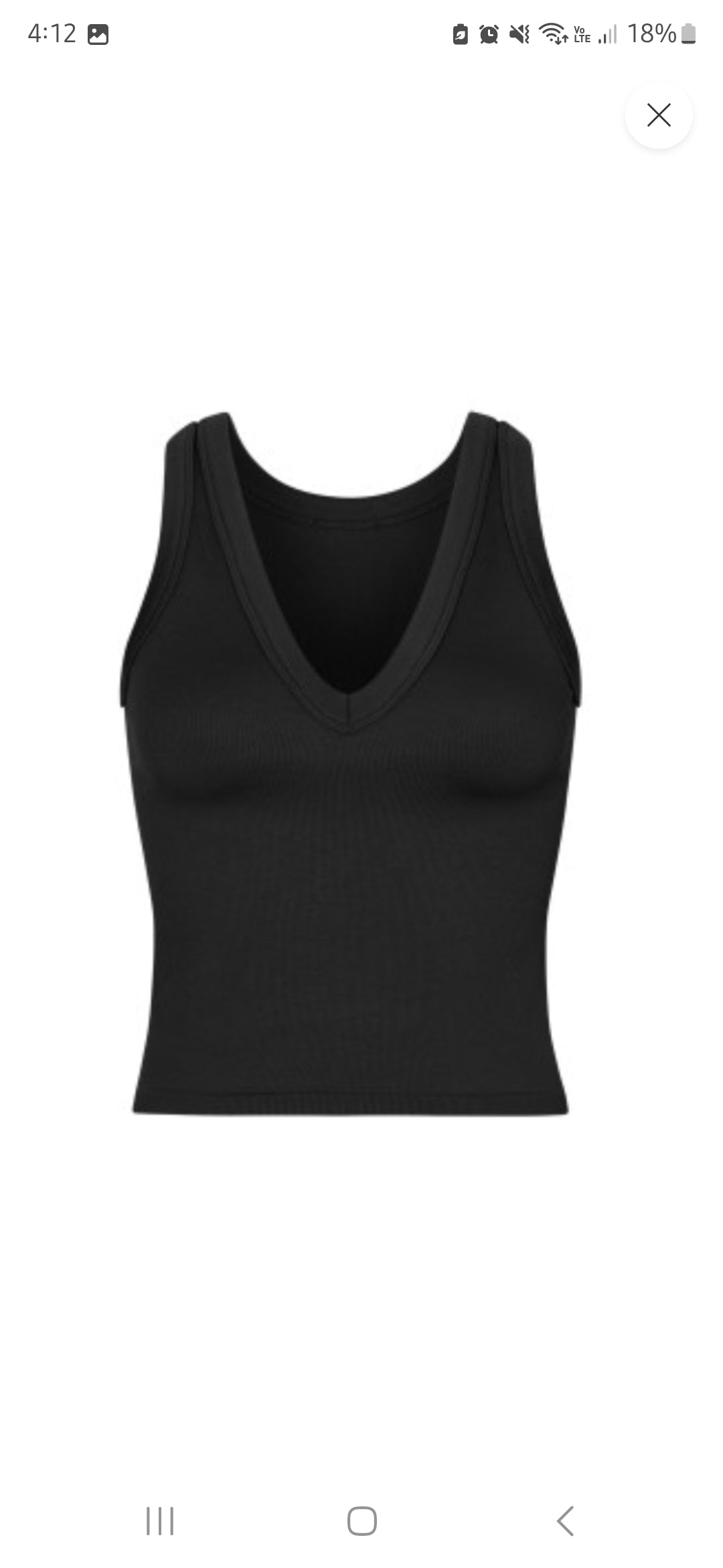 Black basic top