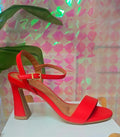 Red vizzano sandals
