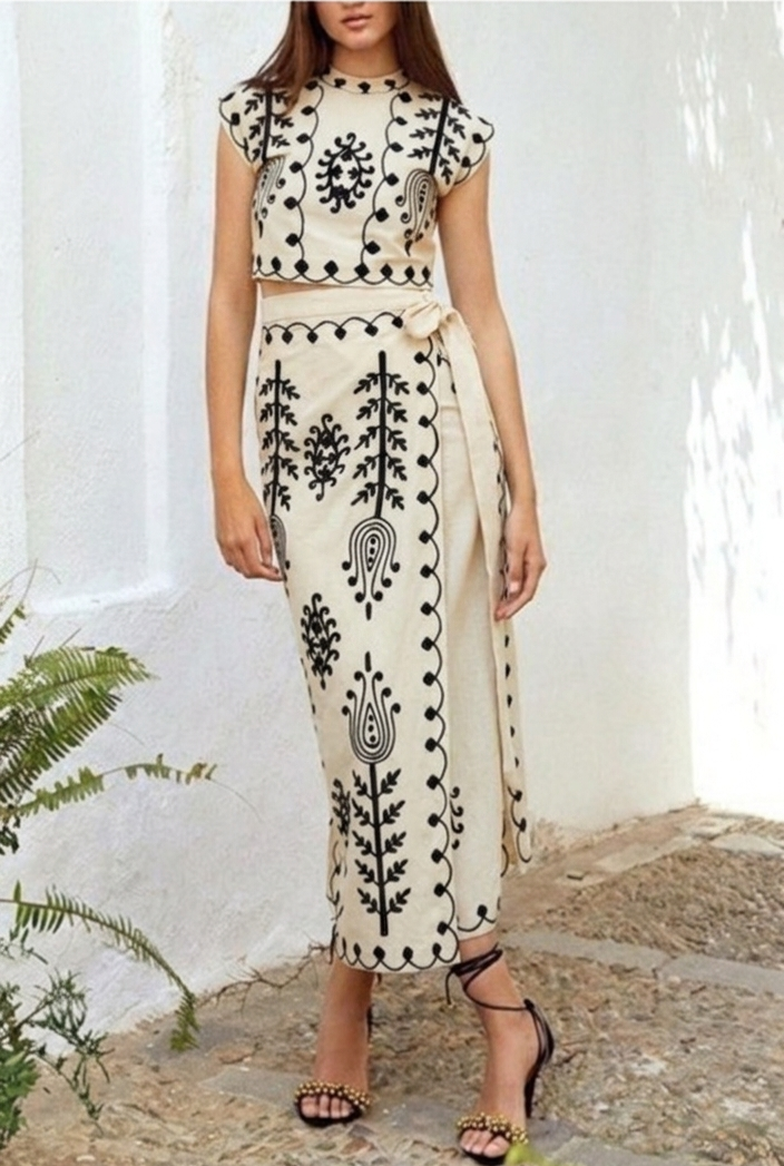 Boho wrap set