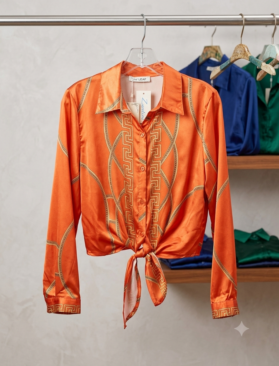 Top naranja