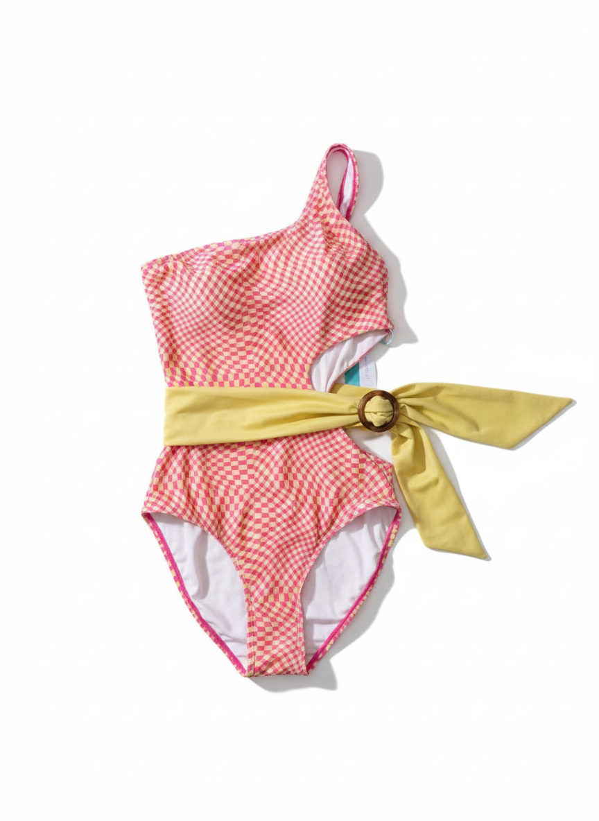 One sholder swimsuit