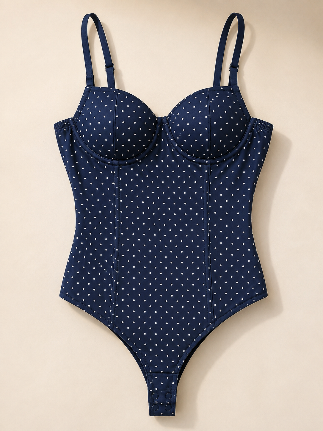 Gem denim bodysuit