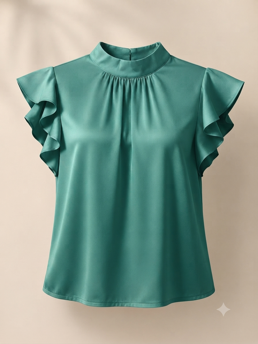 Satin top