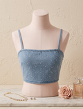 Denim top